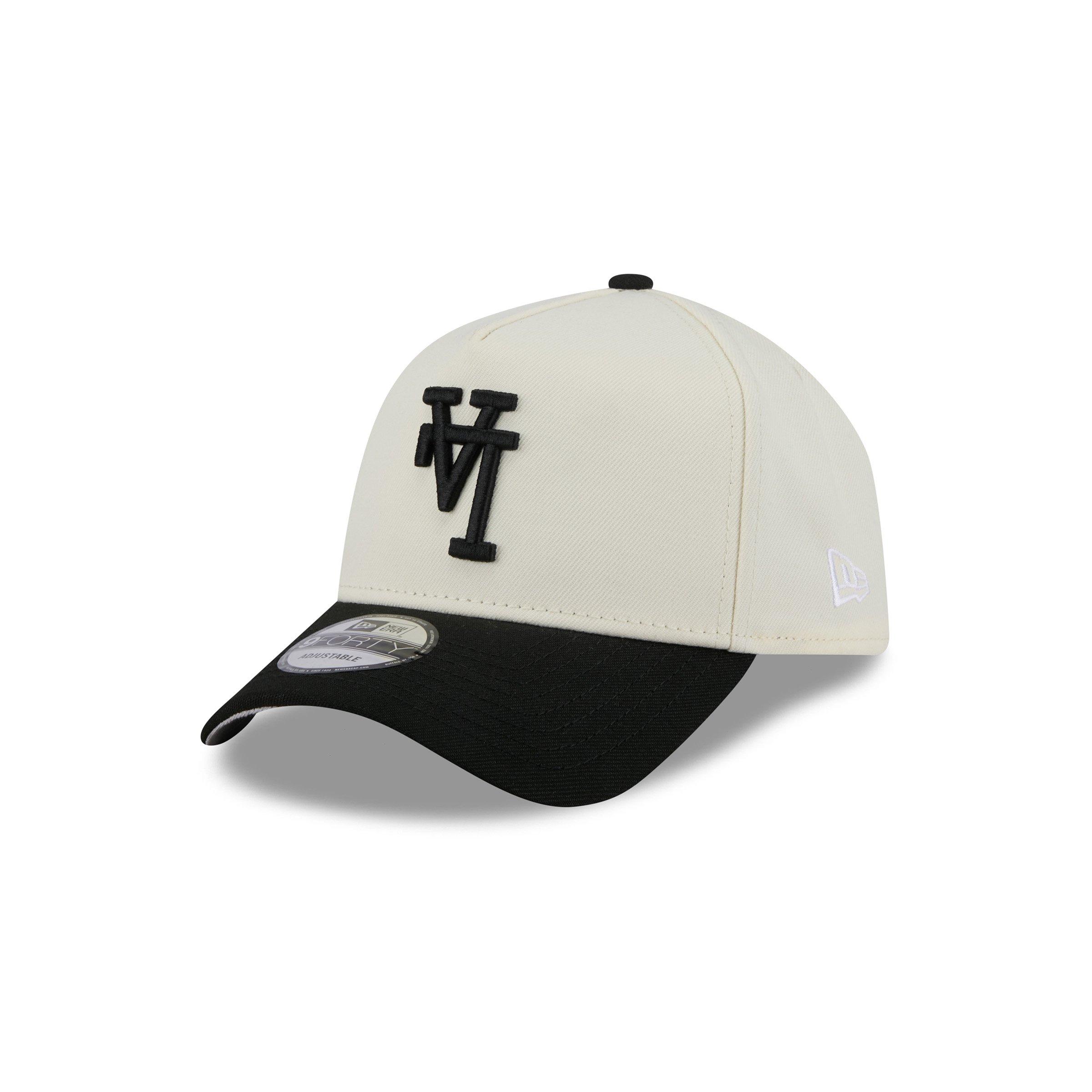 New Era Los Angeles Dodgers 9FORTY Upside Down Snapback Hat - Cream/Black - CREAM